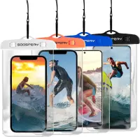 Waterproof Phone Pouch Goospery  for Cell Devices up to 6.7" 19x10.5cm Blue