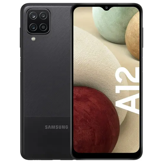 Samsung SM-A127F Galaxy A12 Dual Sim 6.5'' 4G 4GB/128GB NFC Black NON EU