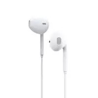 Hands Free Ancus Melody MD66 Semi in-Earbud Stereo 3.5mm Micrphone, Answer Button1,2m White