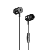 Hands Free Ancus Harmony MD44 in-Earbud Stereo 3.5mm BlackMicrphone, Answer Button 1,2m