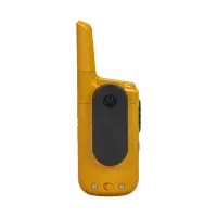 Walkie Talkie Motorola T72 GO ACTIVE IP54,Yellow, Coverage 8Km, iVOX/VOX Hands-Free, 24h Battery Life