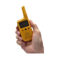 Walkie Talkie Motorola T72 GO ACTIVE IP54,Yellow, Coverage 8Km, iVOX/VOX Hands-Free, 24h Battery Life