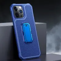 Case Ancus Autofocus Shockproof with Ring Holder για Apple iPhone 12 Pro Max Blue