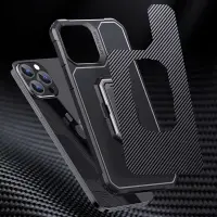 Case Ancus Autofocus Shockproof with Ring Holder για Apple iPhone 13 Mini Black