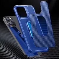 Case Ancus Autofocus Shockproof with Ring Holder για Apple iPhone 13 Pro Blue