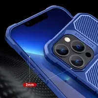 Case Ancus Autofocus Shockproof with Ring Holder για Apple iPhone 13 Pro Blue