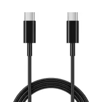 Data Cable Ancus Flow E44 USB-C σε USB-C 2.0A 480Mbps Data Transfer 1m Black