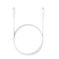 Data Cable Ancus Flow E44 USB-C σε USB-C 2.0A 480Mbps Data Transfer White 1m
