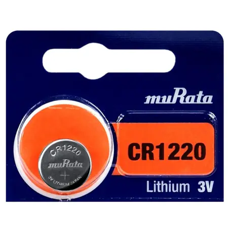 Buttoncell Murata Lithium CR1220 3V Pcs. 1