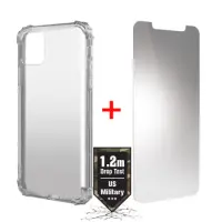 Case Shockproof TPU 1.2m Drop Test Energizer with Tempered Glass for Apple iPhone 11 Transparent