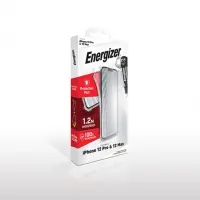 Case Shockproof TPU 1.2m Energizer with Tempered Glass for Apple iPhone 12 / 12 Pro Transparent