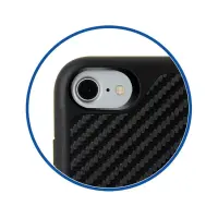 Case Shockproof Carbon  Energizer Certified with a Drop Test 3 Meter  for Apple iPhone 7 / 8 / SE (2020) Black