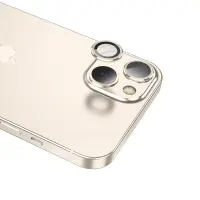 Camera Frame Film Hoco 3D Metal for Apple iPhone 13 Mini/ iPhone 13 Gold