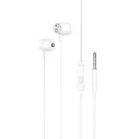 Hands Free Hoco M88 Graceful Earphones Stereo 3.5mm White with Micrphone1,2m  and Operation Control Button