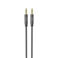 Audio Cable Hoco UPA19 Braided 3.5mm Male to 3.5mm Male 1m Black