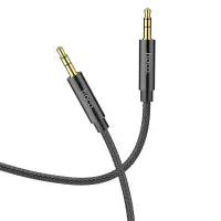 Audio Cable Hoco UPA19 Braided 3.5mm Male to 3.5mm Male 1m Black