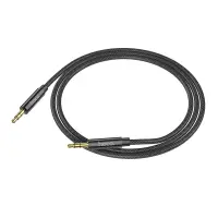 Audio Cable Hoco UPA19 Braided 3.5mm Male to 3.5mm Male 1m Black