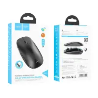 Bluetooth Mouse Hoco GM15 Business Wireless Mouse με 3 Πλήκτρα Black DPI 800-1200-1600