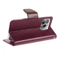 Book Case Goospery Sonata Diary Case for Apple iPhone 13 Pro Bordeaux