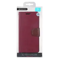 Book Case Goospery Sonata Diary Case for Apple iPhone 12/12 Pro Bordeaux