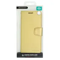 Book Case Goospery Sonata Diary Case for Apple iPhone 12 Pro Max Gold