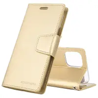 Book Case Goospery Sonata Diary Case for Apple iPhone 12 Pro Max Gold