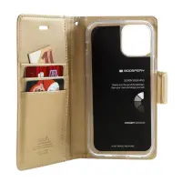 Book Case Goospery Bravo Diary for Apple iPhone 12 Mini Gold