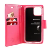 Book Case Goospery Bravo Diary for Apple iPhone 12/12 Pro Pink