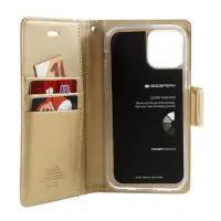 Book Case Goospery Bravo Diary for Apple iPhone 12/12 Pro Gold