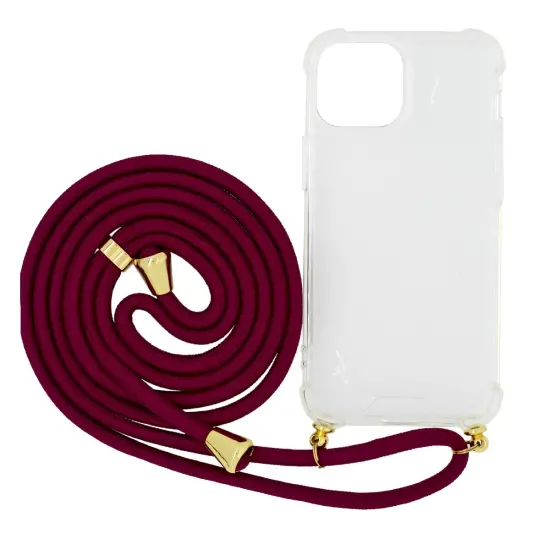 Case Goospery Strap Case for Apple IPhone 13 Mini Bordeaux