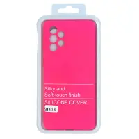 Case Ancus Silicon Liquid for Samsung SM-A736 Galaxy A73 5G Pink Fluo