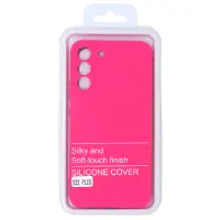 Case Ancus Silicon Liquid for Samsung SM-S906 Galaxy S22+ 5G Pink Fluo