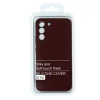 Case Ancus Silicon Liquid for Samsung SM-S906 Galaxy S22+ 5G Bordeaux