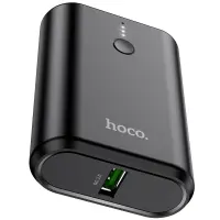 Power Bank Hoco Q3 Mayflower 10000mAh PD20W + QC3.0 Mini Size USB-C Output and USB-A Output Black