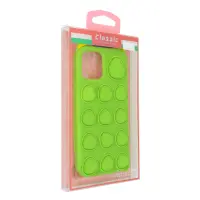 Ancus TPU Pop It Case with Strap for Apple iPhone 11 Green with Design and Cord