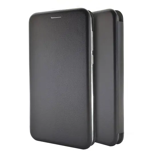 Book Case Ancus Magnetic Curve for Xiaomi Poco X3 GT TPU Black