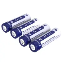 Rechargeable Battery Xtar AA 2200mAh Ni-MH 1.2V With Plastic Box Pcs 4