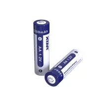 Rechargeable Battery Xtar AA 2200mAh Ni-MH 1.2V With Plastic Box Pcs 4