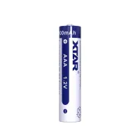 Rechargeable Battery Xtar AAA 900mAh Ni-MH 1.2V With Plastic Box Pcs 4