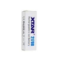 Rechargable Ιndustrial Τype Βattery Xtar 21700 Li-ion 3.6V 4900mAh 10A