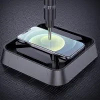 Tempered Glass Hoco G8 3D Full Screen Fine Edge Anti-Fall for Apple iPhone 12 Mini Black Set 10 pcs.