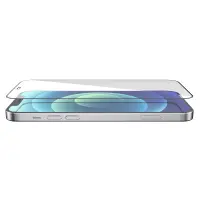 Tempered Glass Hoco G8 3D Full Screen Fine Edge Anti-Fall for Apple iPhone 12 Mini Black Set 10 pcs.