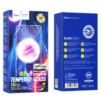 Tempered Glass Hoco G7  Full Screen HD for Apple iPhone 13 Pro Max/ iPhone 14 Plus Black Set 10 pcs.