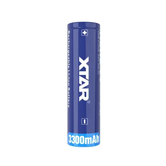 Rechargable Ιndustrial Τype Βattery Xtar 18650 Li-ion 3.6V 3300mAh