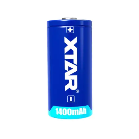 Battery Lithium Xtar CR123A 1400mAh 3V Pcs.1