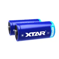 Battery Lithium Xtar CR123A 1400mAh 3V Pcs.1