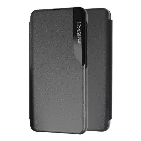 Book Case Ancus Smart Flip  for Xiaomi 12 Pro Xiaomi 12S Pro TPU Black