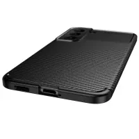 Case Ancus AutoFocus Carbon Fiber για Samsung SM-S906 Galaxy S22+ 5G Black