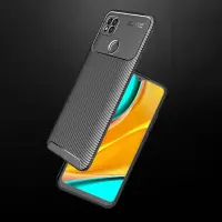 Case Ancus AutoFocus Carbon Fiber για Xiaomi Redmi 9C Black