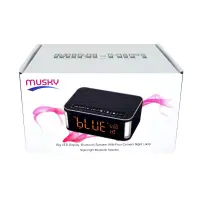 Musky DY32L 12W Bluetooth V4.2 Portable Bluetooth Speaker with LED Screen and Night Lighting